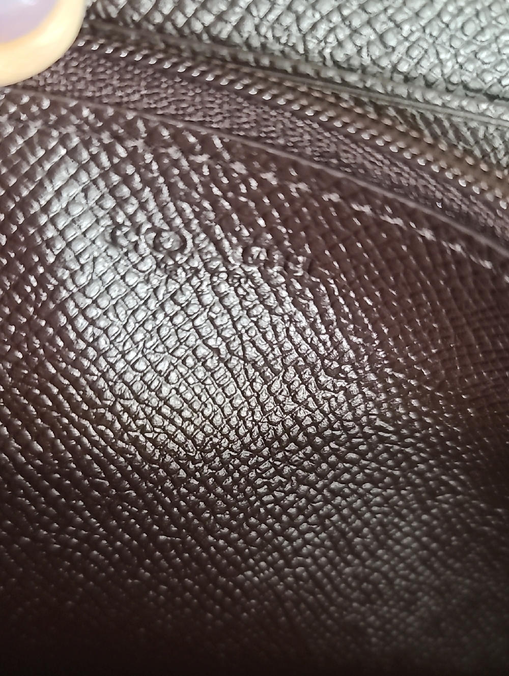 COACH Pink & Burgundy Zip-Around Leather Wallet - Picture 6 of 8